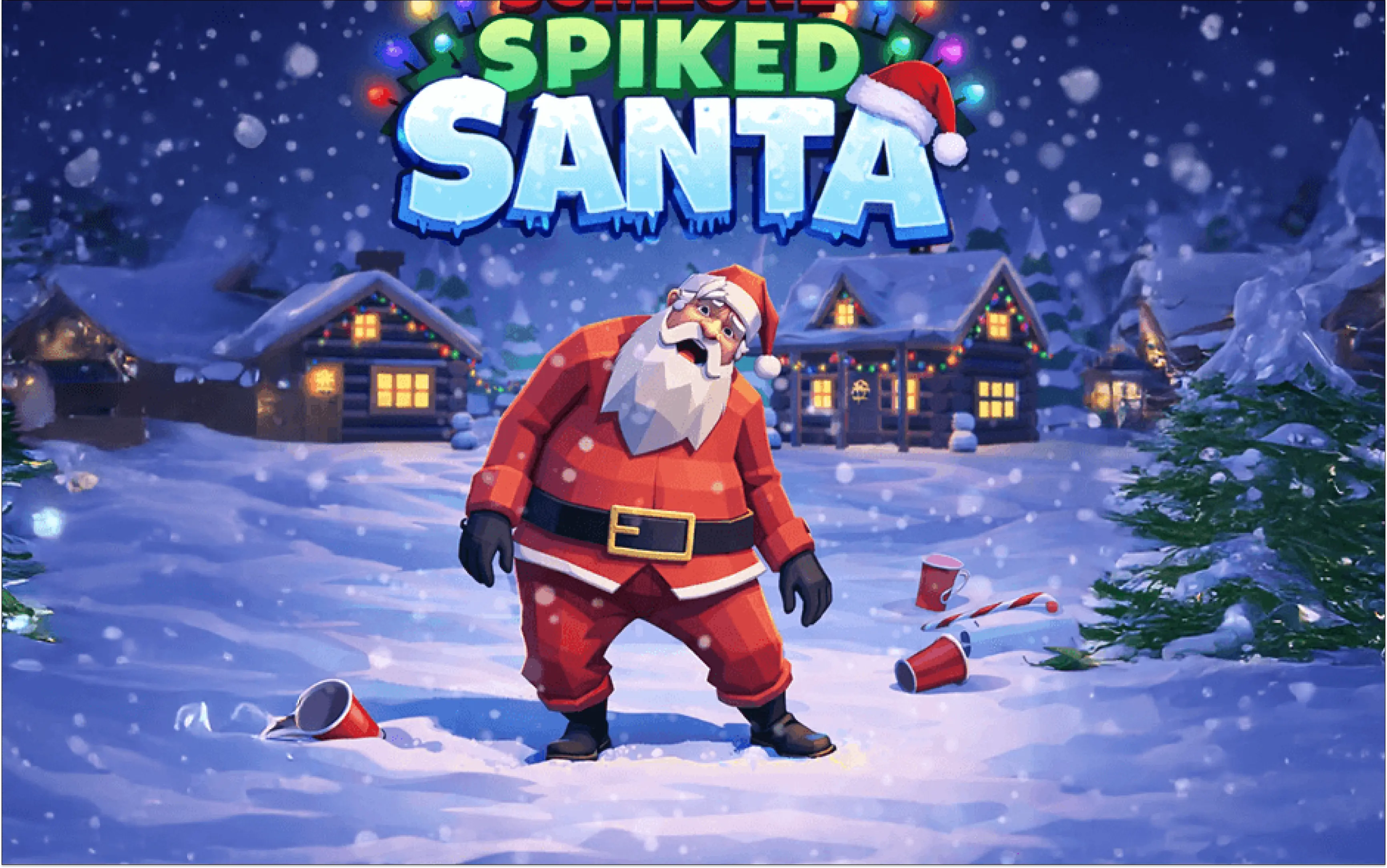 Someone Spiked Santa! thumbnail
